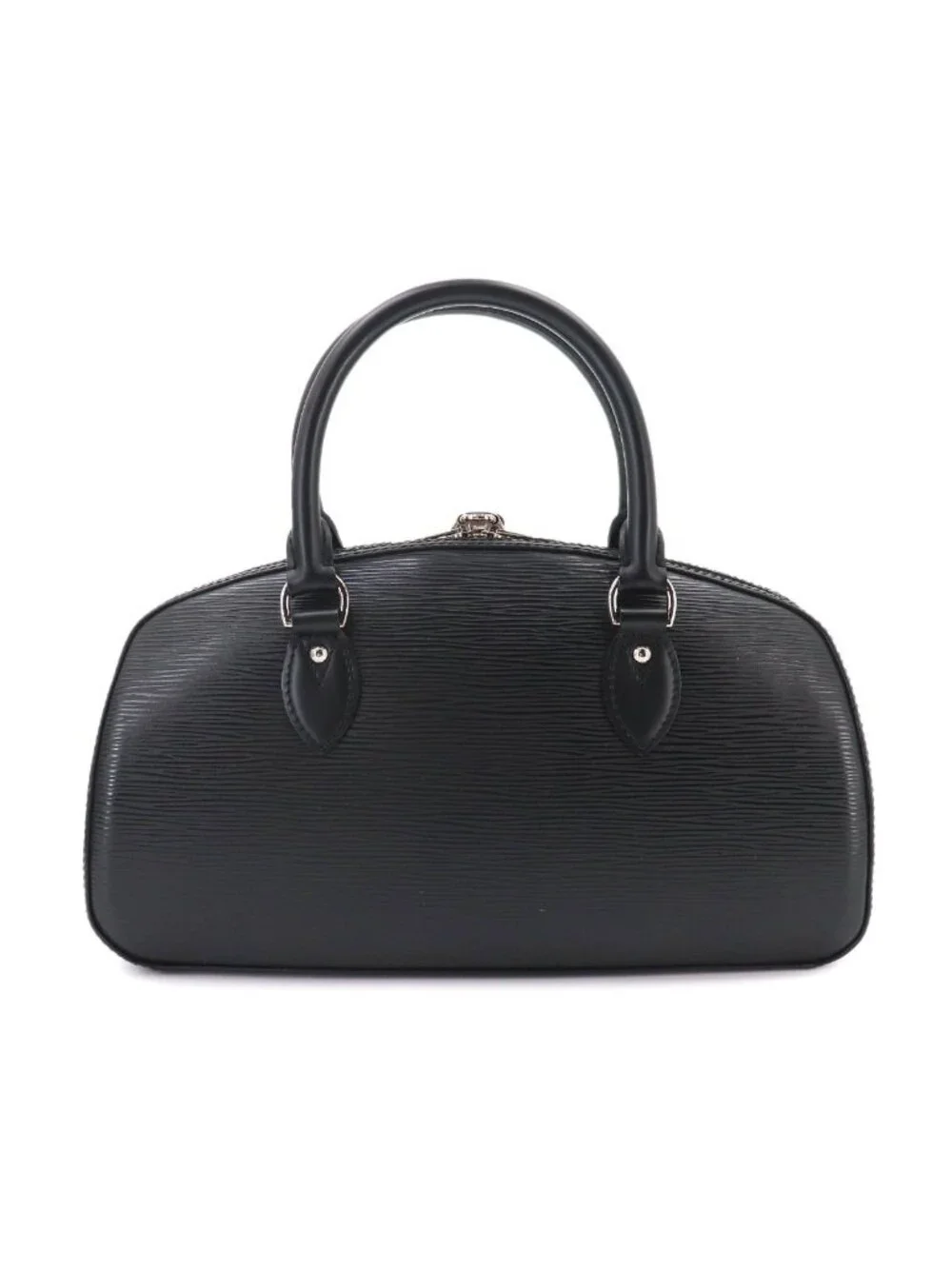 Louis Vuitton Epi Jasmine Hand Bag Leather Noir Black Silver